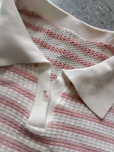 Korean Cute Pink Crop Top
