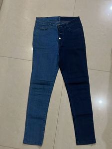 Dual Tone Denim Jeans