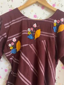 Brown Kurti