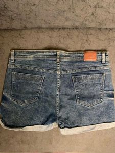 Wave Virgin Denim Shorts