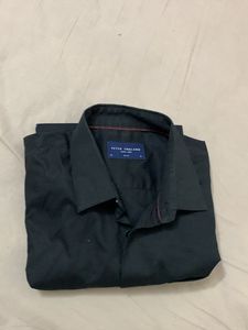 Peter England 42slim Fit Xl Dark Black