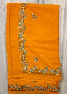 Mango Beadwork Saree