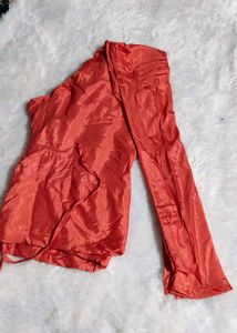 Peach Indian Outfit