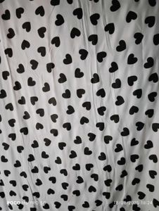Heart Print Fabric