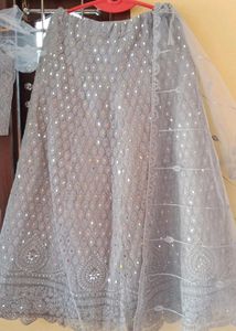 Fully STITCHED MIRROR WORK CHOLI WITH HEAVY DUPPAT