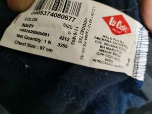 OG Lee Cooper Graphic Hoodie Tee Size S