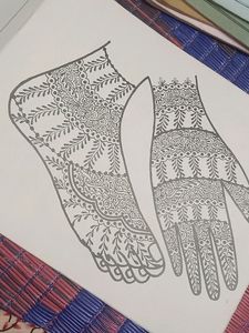 Album Of Mehendi Designs By Saroj Oza 5 Books