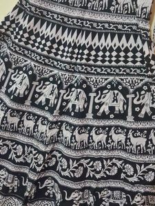 Elephant Print Maxi Dress