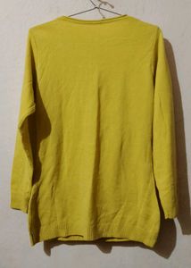 Yellow Knit Sweater