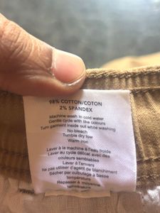 Brown Straight Fit Trousers (30)