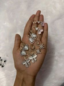 Pack of 5 Stunning Shining Stylish Earring