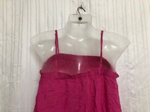 Camaieu Rose Pink Sleeveless Top