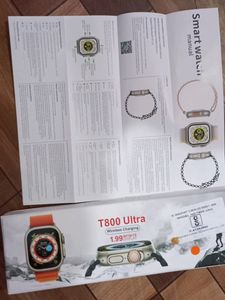 T800 ULTRA SMART WATCH WIRELESS CHARGING