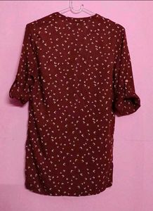 Brown Long Top/ Short Kurti