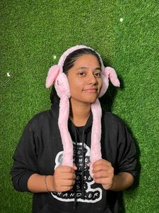 Cute Plush Bunny Earmuffs for girls and kids 💕💕