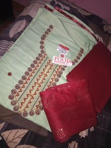 Suit Piece For Women With Printed Dupatta ❤️☺️