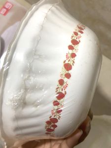 Dinner Serving Bowl Set Of 3 With Spoon