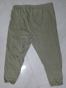 🌿 Comfy Green Polka Dot Pajama / Lounge pant