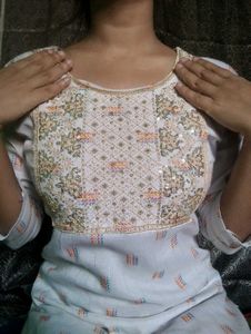 Embroidered Indian Kurti