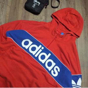 Adidas Red Hoodie