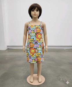 beautiful sleveeless girls dress