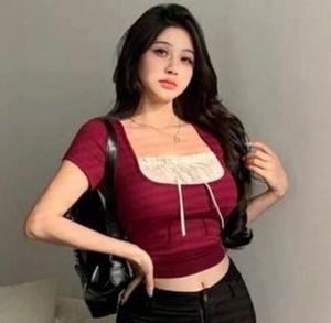 Korean Half Round Deep Neck Lace To For Women