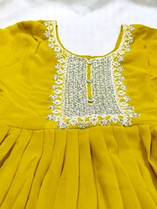 Long Gown With Sequence Work