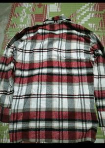 plaid flannel unisex shirt winter