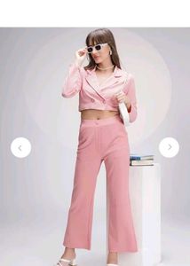 Pink Co-ord Set Branded
