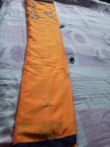 flower silk Nuw saree Festive+daily
