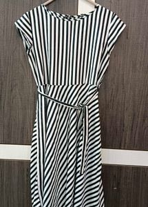 Striped Midi Dress