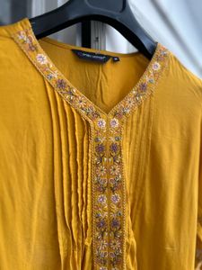 Stylish Mustard Top