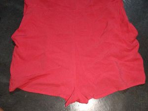 Red Spaghetti Strap Romper