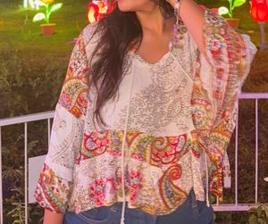 Boho Print Top