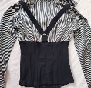 Striped Corset Top