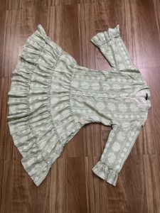 Sage Green Tiered Dress