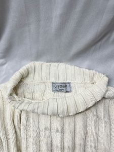 Colorful Sleeve Knit Sweater