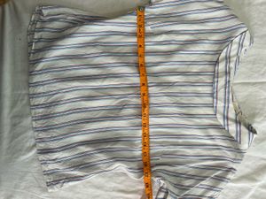 Striped Blouse with Collar