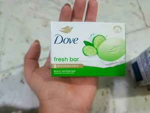 Dove Fresh Bar Soap (Set Of 3)