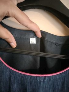 Embroidered Blue Kurta