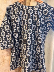 Beautiful Printed Jaipuri Kurti, Bust- 34