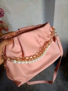 New Pink Colour Sling Beg