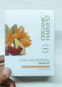 FACIAL KIT Organic Gold Age Reversall