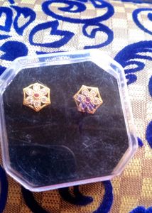 Gold Cufflinks with Chain
