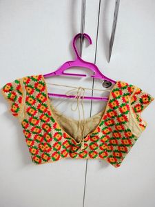 Beautiful Thread Work Blouse