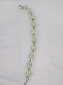 Lime Green Beaded Bracelet