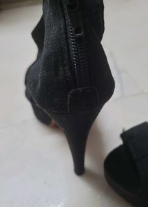 5 Inch Women Black Heel Stilettos