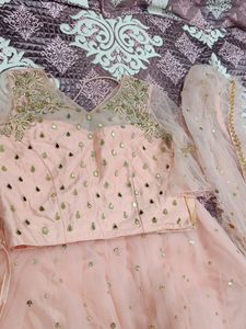 Wedding Lehenga Choli Set With Heavy Work