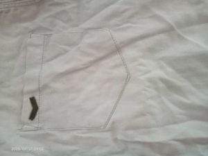 Men&#39;s White Button-Down Shirt