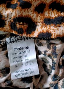 Kim Kardashian Inspired Animal Print Dress